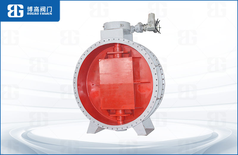 電動(dong)通風法(fa)蘭蝶閥(fa)