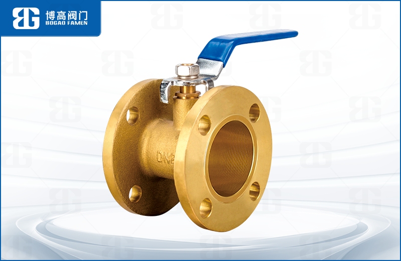 黃(huáng)銅法蘭球閥